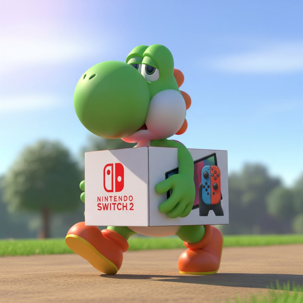 Switch 2, chi l'ha presa su Amazon salterà il day-one della console Nintendo? Le vostre segnalazioni Gemini Generated Image mcu67mcu67mcu67m
