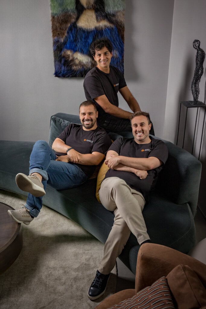 Exein S.p.a. Gianni Cuozzo CEO Gerardo Gagliardo CFO and Giovanni Falcione CTO