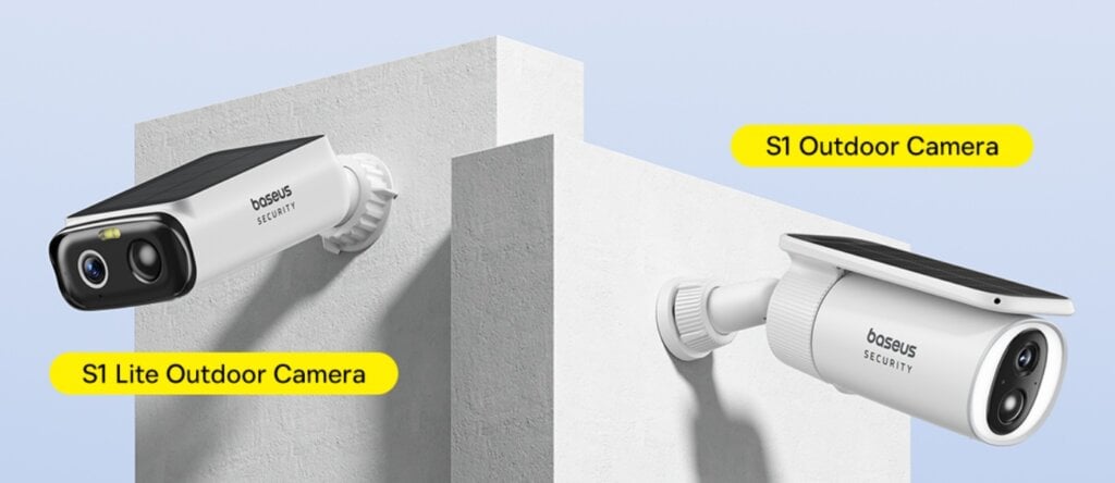 Guida ai migliori device per uno smartworking davvero smart, al mare o in montagna (e posticipare il ritorno in città) BASEUS OUTDOOR SOLAR CAMERA