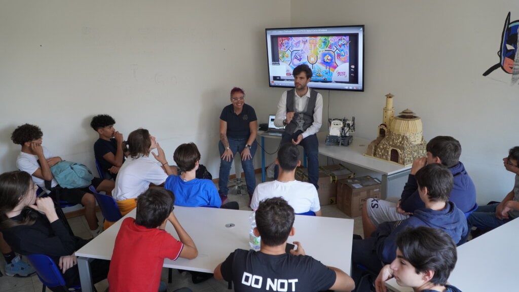 International Experiential School Italy Students during a Socio Emotional activity