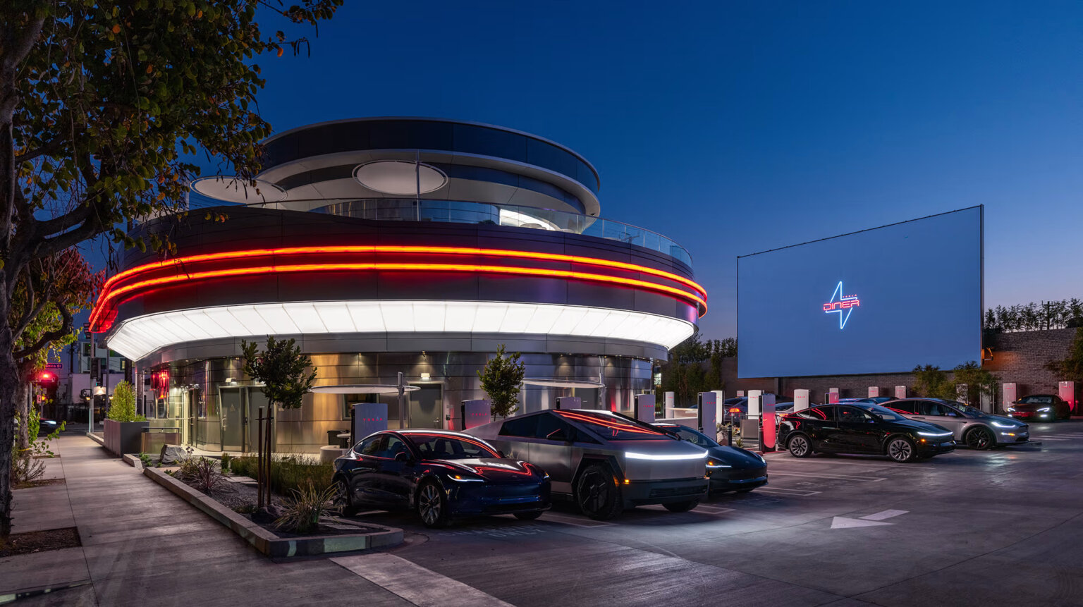 tesla diner