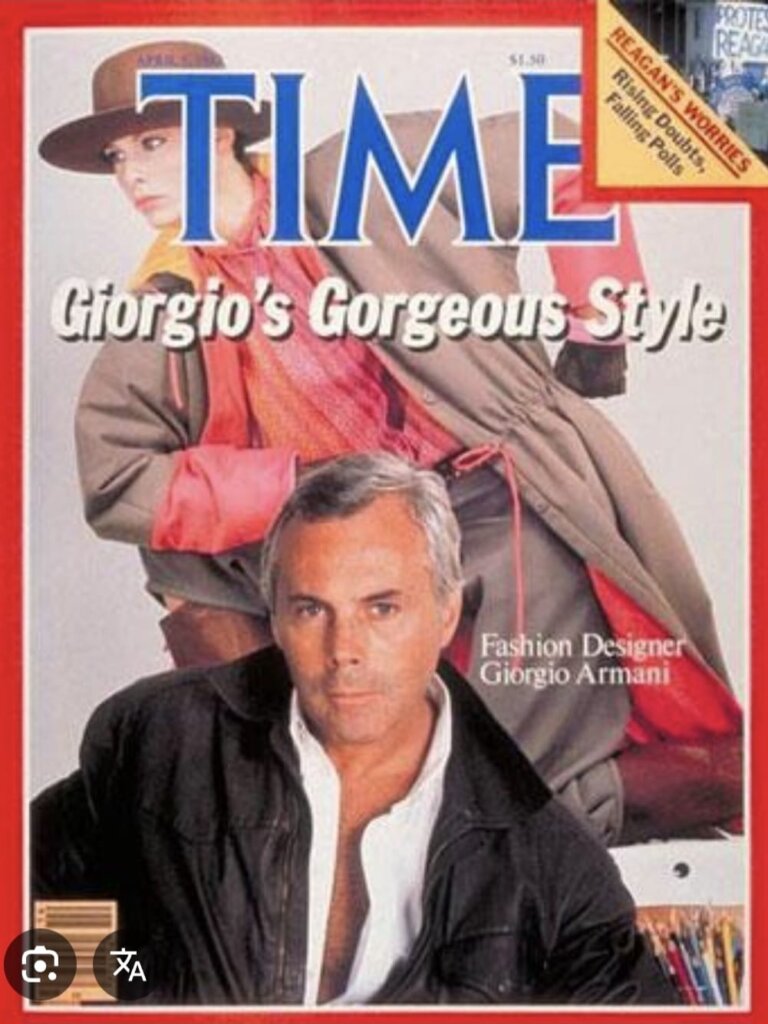 armani cover time