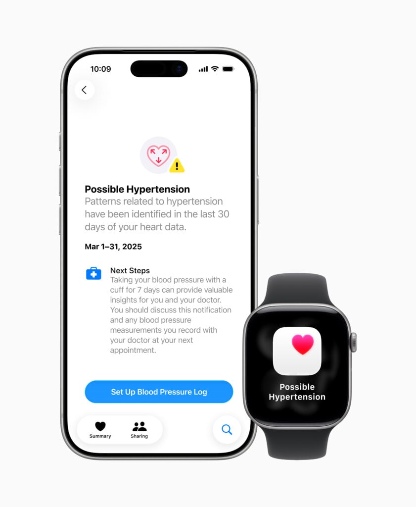 iPhone Air guida l’autunno Apple: più sottile, più potente, più ambizioso Controllo ipertensione su Apple Watch