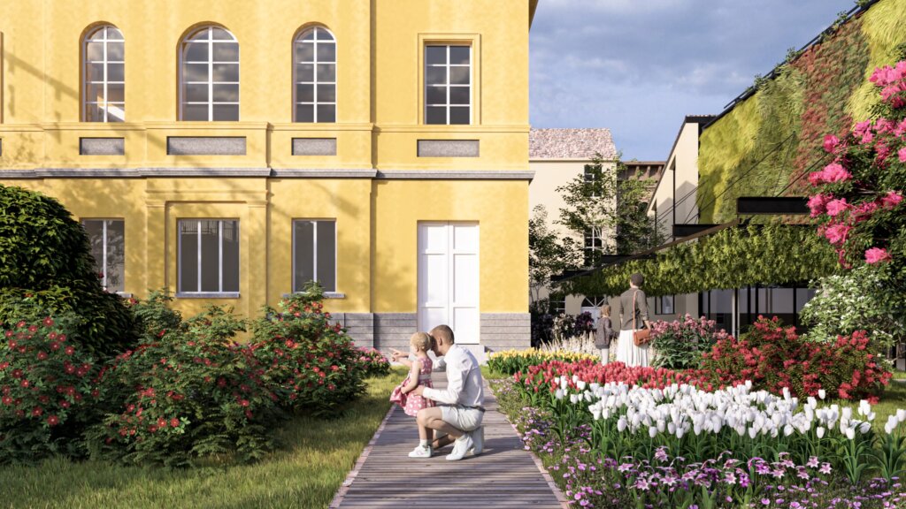 orto botanico esecutivi render credits Mazzei Architects vista 17 Photo