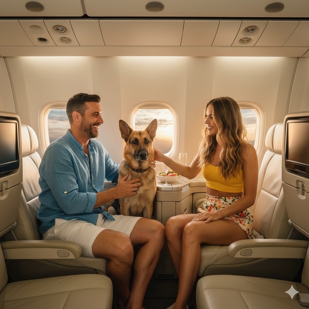 cani taglia grande aereo 2