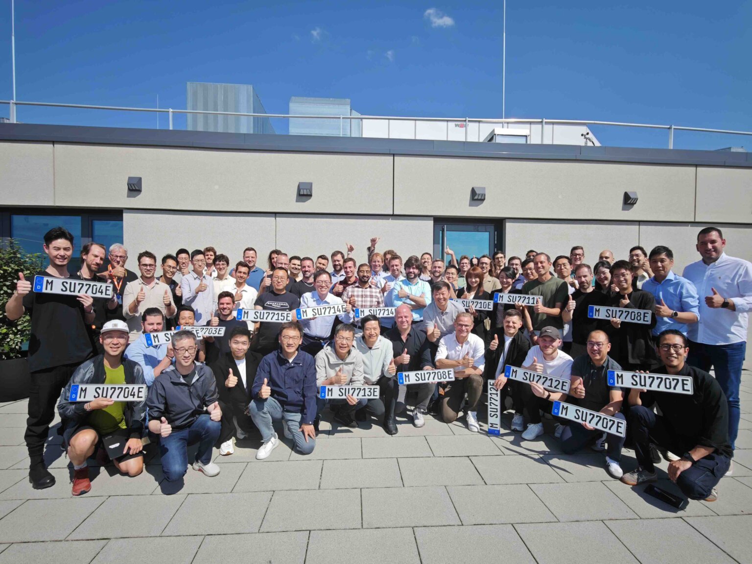 Xiaomi EV Europe RD and Design Center team