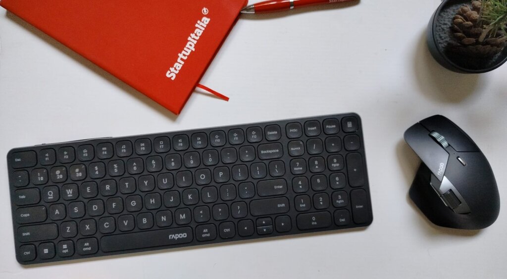 MT760 e E9350L, da Rapoo l’accoppiata mouse e tastiera per lavorare in poco spazio senza rinunciare alla qualità