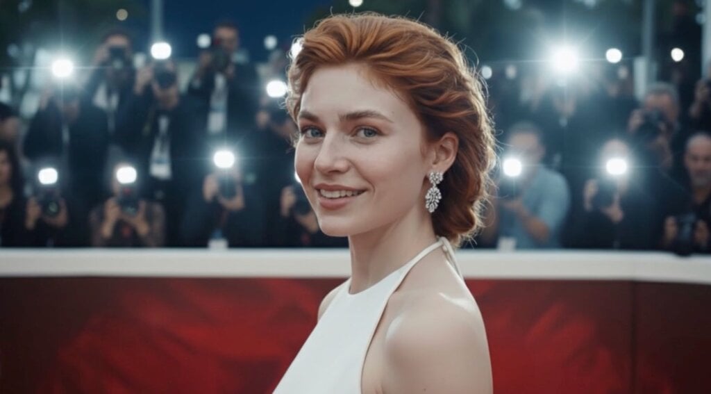 Bellissima e... fintissima. Ecco Eva Murati, la prima attrice italiana realizzata con l'Intelligenza artificiale Eva Murati
