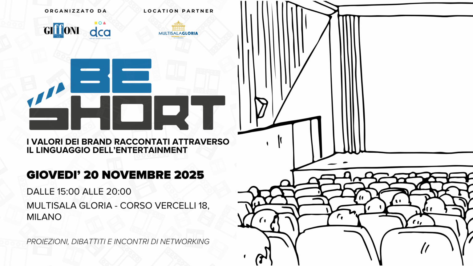 Arriva la terza edizione di BeShort – Il primo Festival in Italia dedicato al linguaggio dell’entertainment unnamed