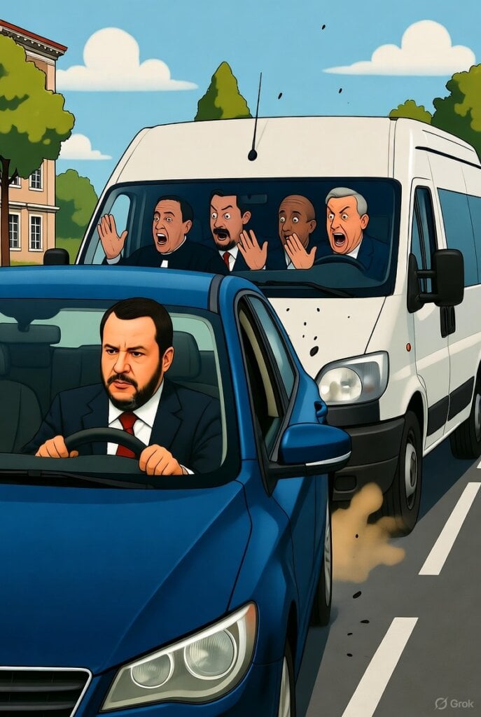 NCC, così la Consulta sale a bordo delle auto a noleggio con conducente per tamponare Salvini